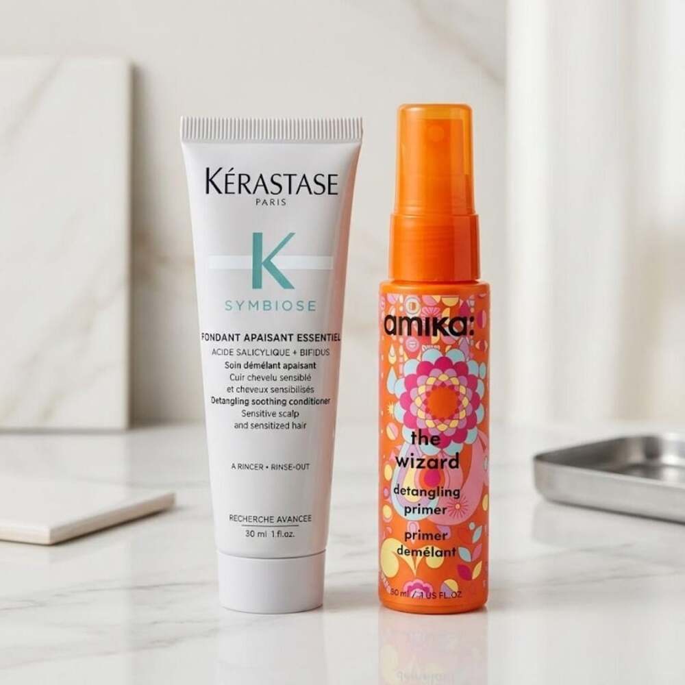Kerastase Amika Luxury Haircare Travel Bundle